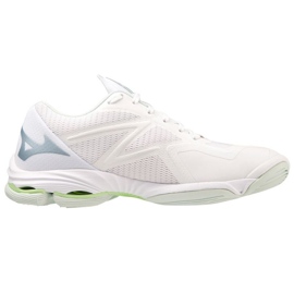Chaussures de volley-ball Mizuno Wave Lightning Z7 W V1GC220037 blanche blanche 1
