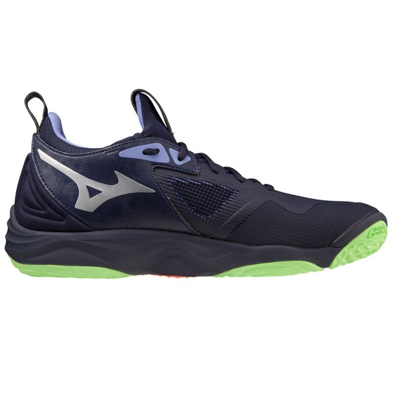 Chaussures de volley-ball Mizuno Wave Momentum 3 M V1GA231211 bleu marine bleu 1