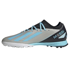 Chaussures de football Adidas X Crazyfast Messi.3 Tf M IE4074 argent 1