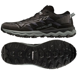Chaussures de course Mizuno Wave Daichi 7 Gtx M J1GJ225651 noir 1