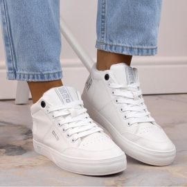 Baskets isolées blanches Big Star EE274352 3