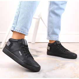 Baskets isolées noires Big Star EE274351 2
