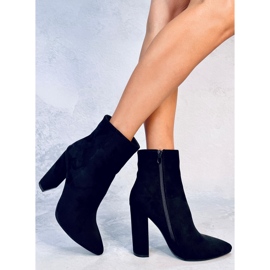 Rivers Bottines à talons noires le noir 4