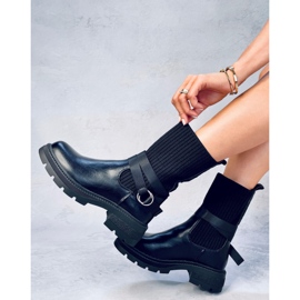 Shaffer Bottines élastiques noires le noir 5