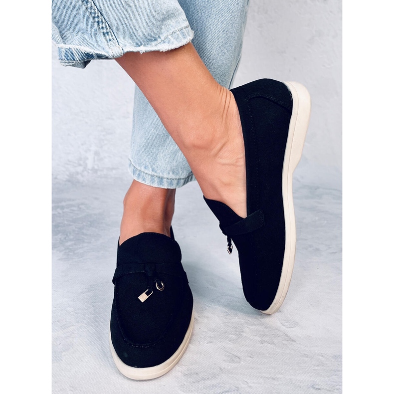 Mocassins femme Eunice Noir 2