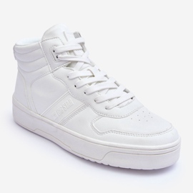 Chaussures de sport Big Star en mousse à mémoire de forme pour hommes KK174134 101 blanc blanche 1