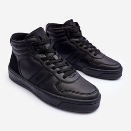 Chaussures de sport Big Star en mousse à mémoire de forme pour hommes KK174135 906 noir 1