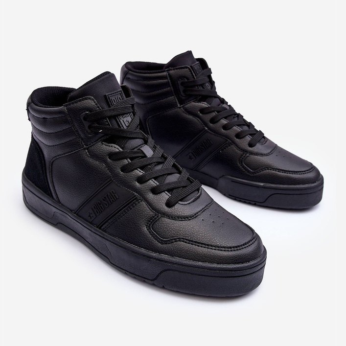 Chaussures de sport Big Star en mousse à mémoire de forme pour hommes KK174135 906 noir 1
