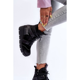 Bottines Compensées en Cuir Maciejka 06185-01 Noir le noir 4