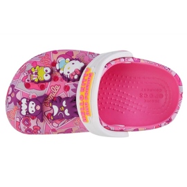 Crocs Hello Kitty et ses amis Classic Clog Jr 208025-680 rose 2