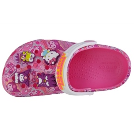 Crocs Hello Kitty et ses amis Classic Clog Jr 208103-680 rose 2