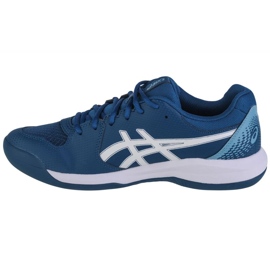 Chaussures Asics Gel-Dedicate 8 Indoor M 1041A444-400 bleu 1 Chaussures Asics Gel-Dedicate 8 Indoor M 1041A444-400 bleu 1