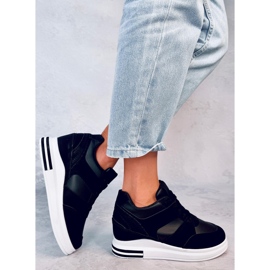 Rinno Baskets compensées noires le noir 5