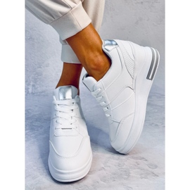 Rinno Baskets compensées blanches 5
