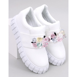 Richelieus à plateforme Worth White blanc 1