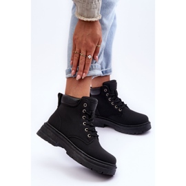 Bottines Trappeuses Femme Warm Noir Corbin le noir 3