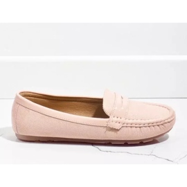 Mocassins roses à boucle FM2958-3 2