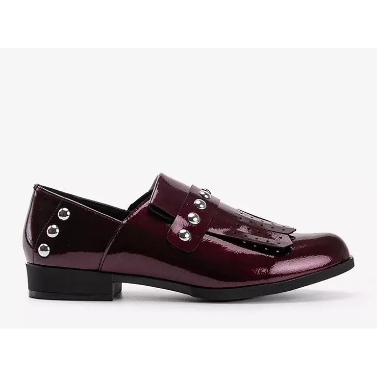 Chaussures à enfiler Cassidy marron pour femmes rouge 1 Chaussures à enfiler Cassidy marron pour femmes rouge 1