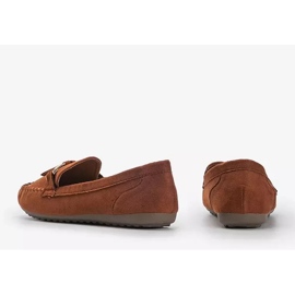Mocassins en daim marron Aubrey brun 3