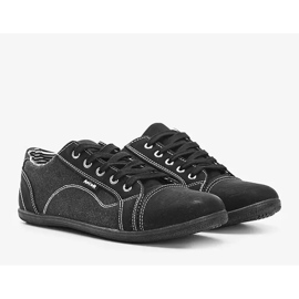 Baskets noires pour femmes de Shady Grove le noir 2