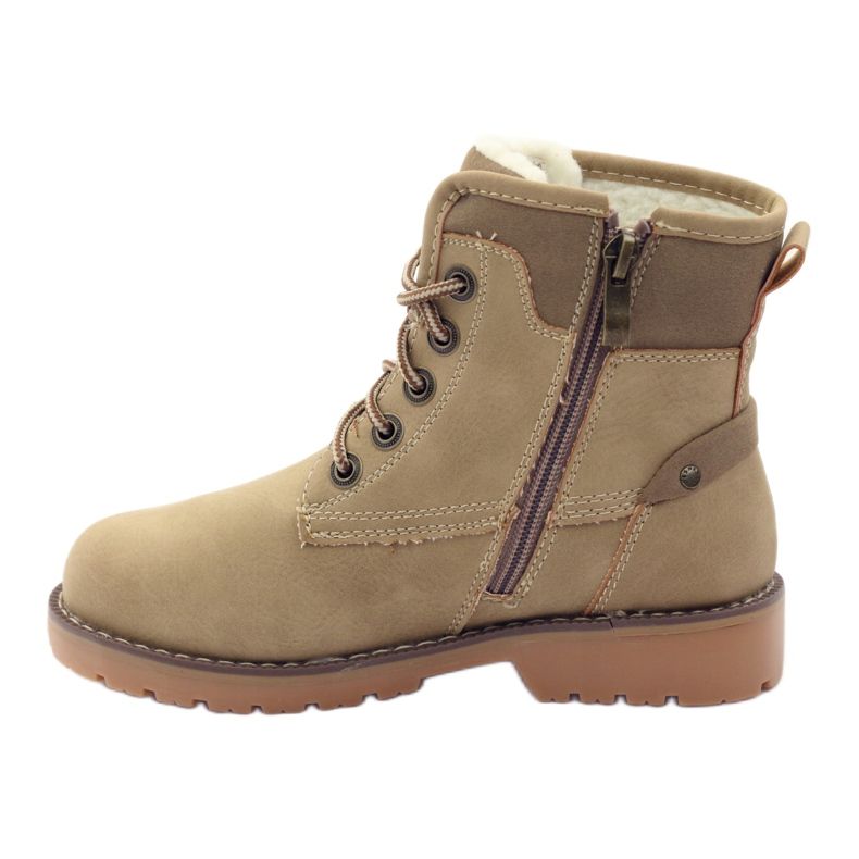 Vestes chaudes Timber American Club 1904 beige 2