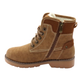 American Club Bottes d'hiver, bottes, pantoufles, chameau américain 1904 brun multicolore 2