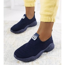 BM Baskets Aaron bleu marine 1
