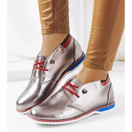 Chaussures argentées pour femmes de Reyes 1