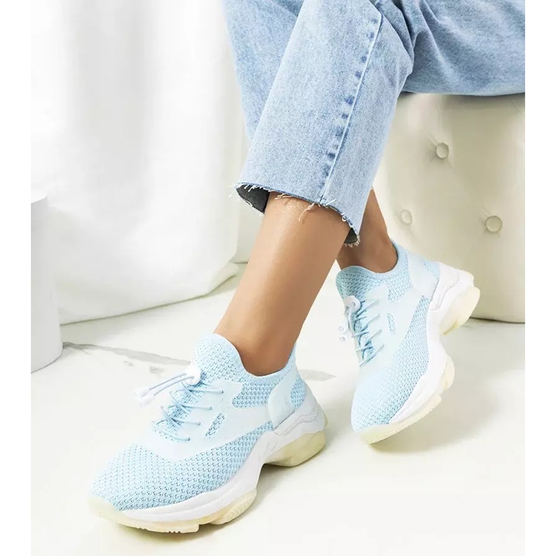 Baskets Barnes bleues 2