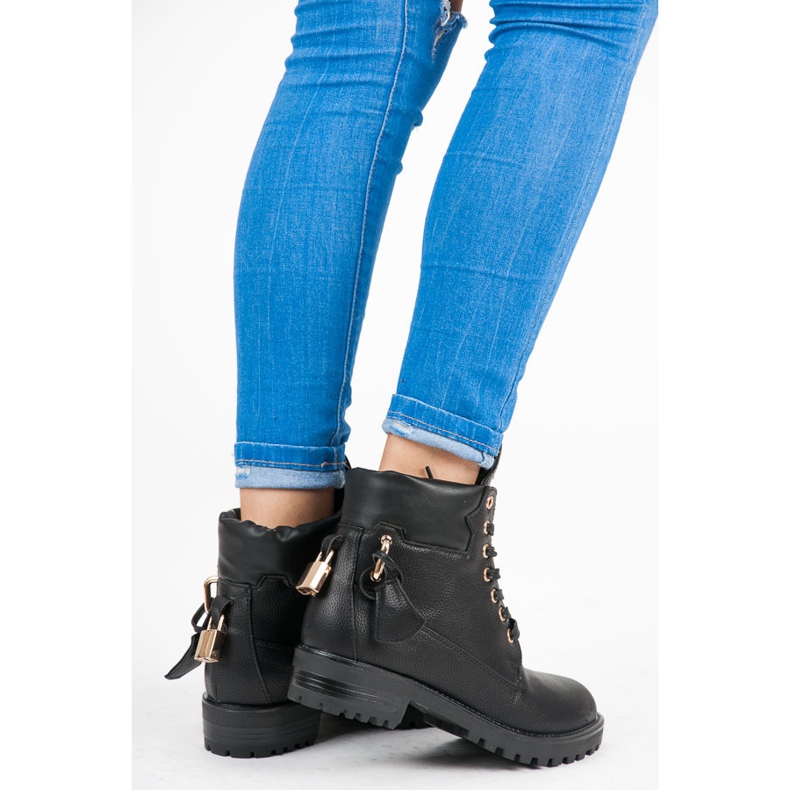 Vices New Collection Trappeurs élégants le noir 2