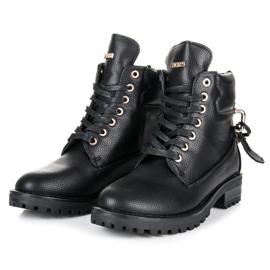 Vices New Collection Trappeurs élégants le noir 4