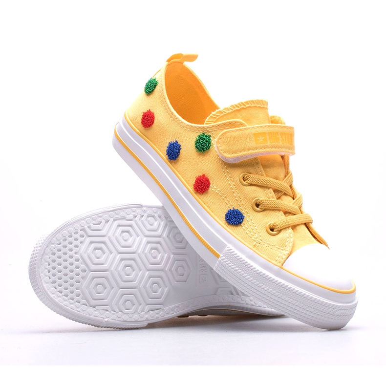 Baskets Enfant Avec Velcro Big Star JJ374056 Jaune 5