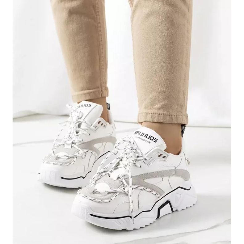 Baskets blanches Adavale 1