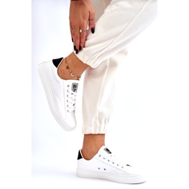 Baskets Basses Classiques Big Star LL274091 Blanc blanche 3 Baskets Basses Classiques Big Star LL274091 Blanc blanche 3