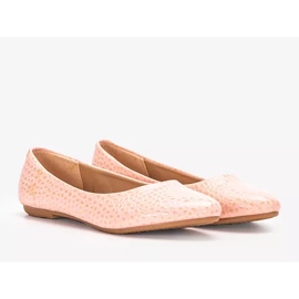 PA1 Ballerines rose aigue-marine 1