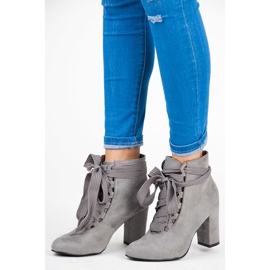 Vices New Collection Bottes avec une reliure élégante gris 5