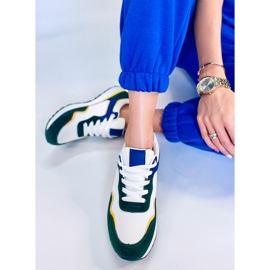 Baskets femme Cagle Vert multicolore 4