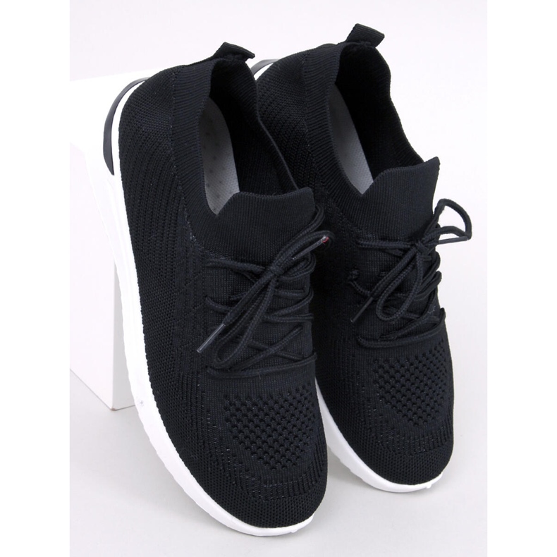 Bergman Chaussures de sport chaussettes noires 1