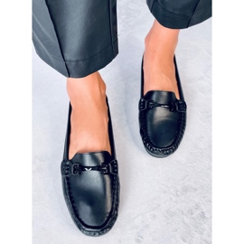 Mocassins classiques avec semelle intérieure en cuir Debell Noir le noir 4