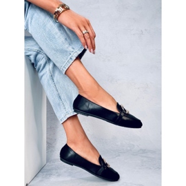 Mocassins femme Saimon Noir 2