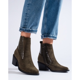Bottes marron élégantes pour femmes sur le poste Shelovet brun 2