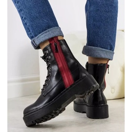 Bottes noires pour femmes de Gairbe le noir 1