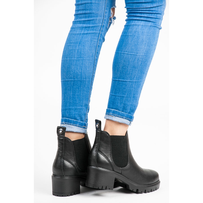 Vices New Collection Bottines Chelsea noires 2