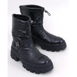 Bisset Bottines en nylon noir 1