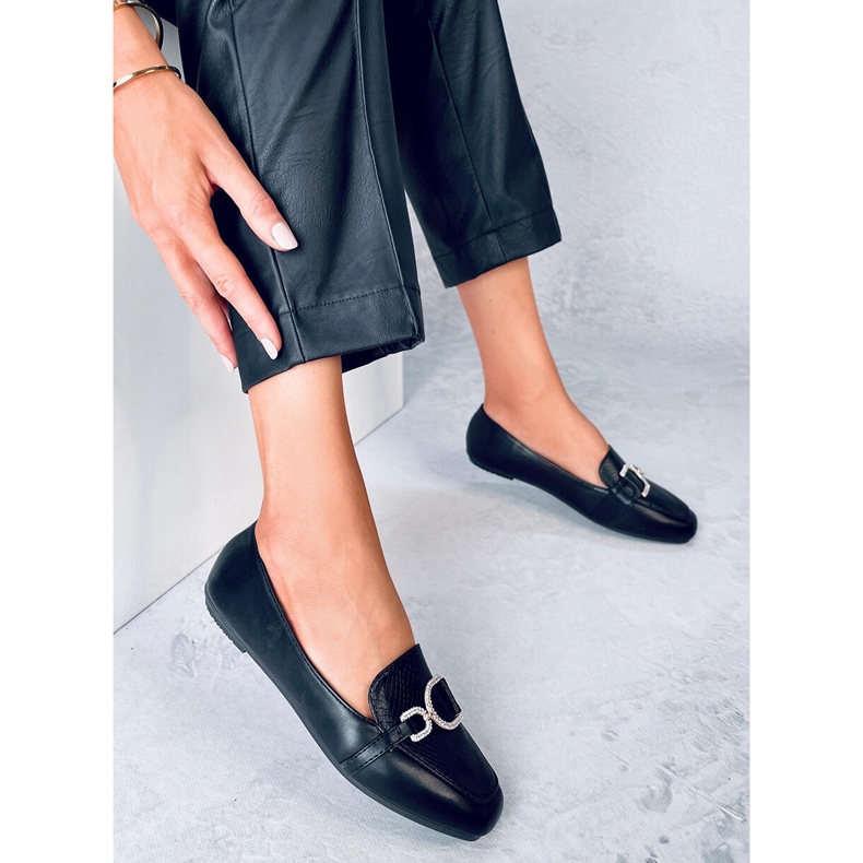 Mocassins femme Serena Noir 1