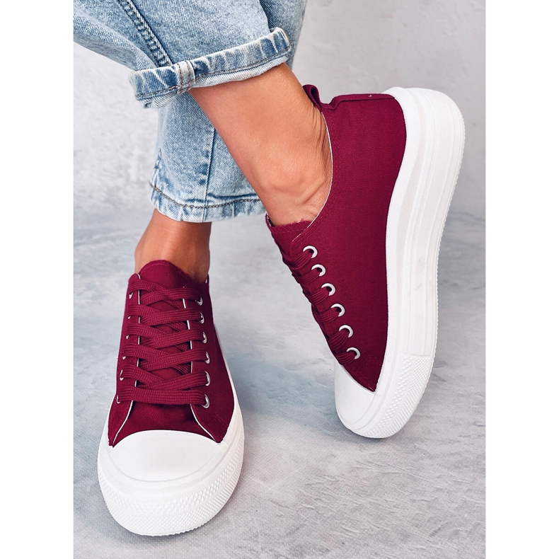 Baskets femme Ebbe W.RED rouge 1