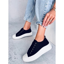 Baskets Ebbe noires pour femmes le noir 1