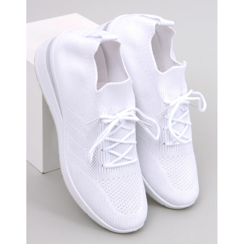 Leakes Baskets compensées blanches 1