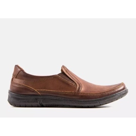 BM Chaussures à enfiler marron pour hommes de Lazar brun 1 BM Chaussures à enfiler marron pour hommes de Lazar brun 1