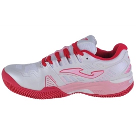 Chaussures Joma Slam Jr 2232 JSLAMW2232P blanc 1